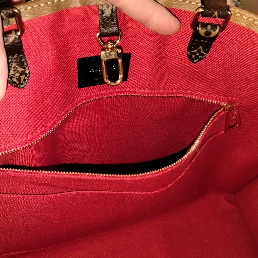Louis Vuitton On-the-Go GM reverse monogram original design w/ Samorga o… - Picture 11 of 16